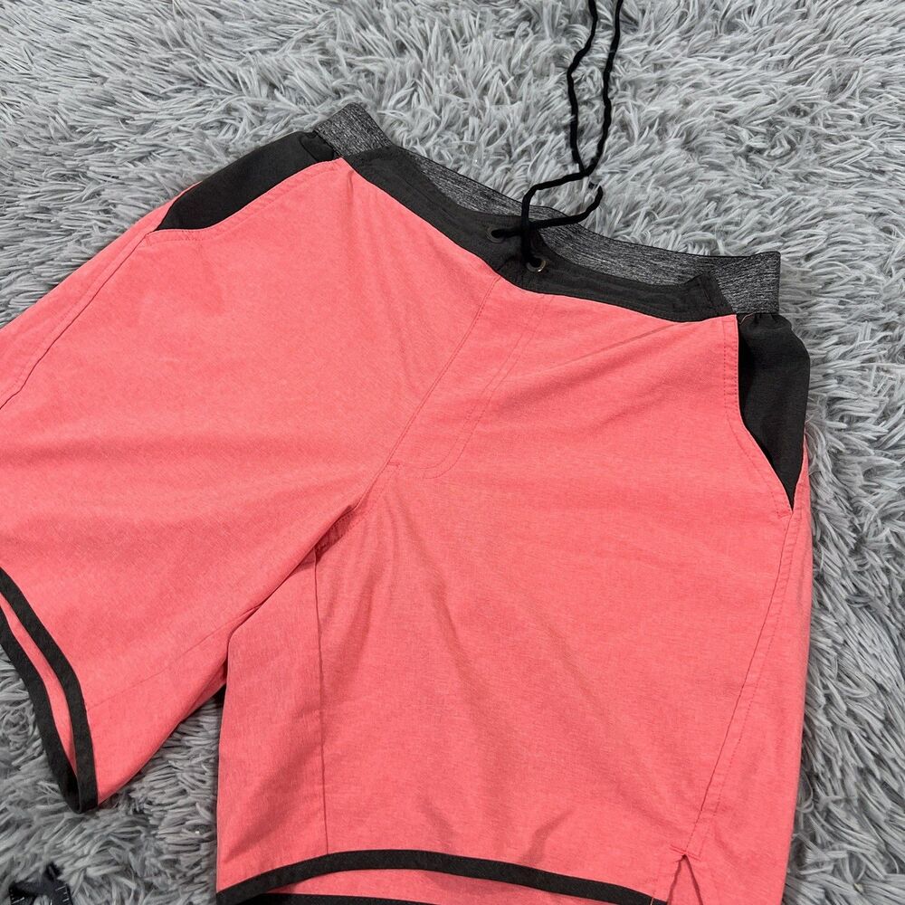 Chubbies Medium Shorts Pink Gray Performance Lined Stretch Quick Dry Mens